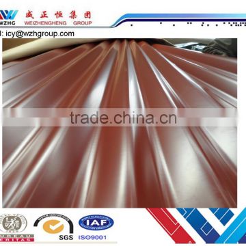 MOST POPULAR Prepainted corrugated roofing tile,color coated steel sheet, Trapezoid steel sheet to Turkmenistan