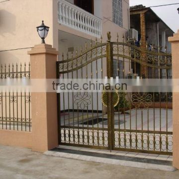 Wrought iron gate