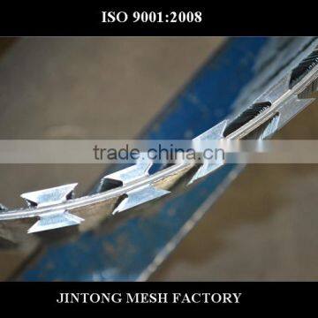 Concertina Razor Reinforced Barbed Tape /Concertina Circle Wire Fencing photo-3