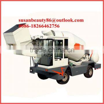 truck mobile concrete mixer all rough terrain off road