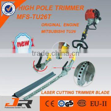 2015 new design 25.6cc mitsubishi high pole trimmer MFS-TU26T