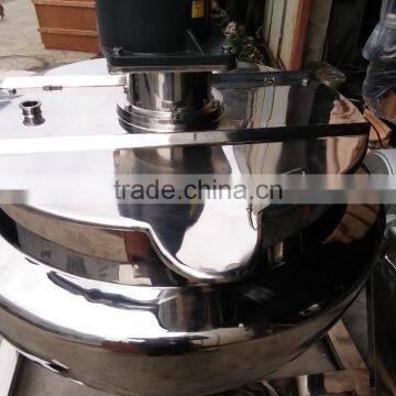 High Quality Cooking Pot Steam Jacketed Kettle,Porridge Cooking Pot Mixing Machine photo-4
