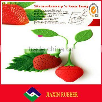 2017 High quality tea strainer, promotional item silicone tea infuser, factory price tea bag filter