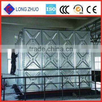 Assembled water tank made in China/Long service life galvanized steel water tank