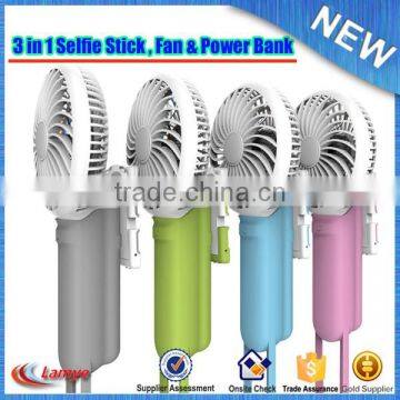 New Arrival Selfie Stick With Mini Fan Selfie Stick Mobile Power With Mini Handheld USB Fan in Shenzhen photo-5