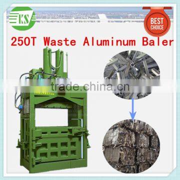 YJ-250 Factory Price Copper Wire Scrap Used Metal Baler