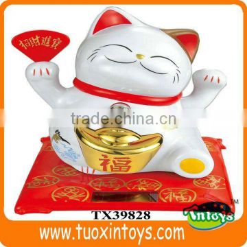 solar power maneki neko money boxes