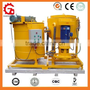 Trade assurance GMA400-700E cement grout mixer and agitator