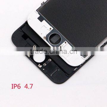 for Iphone 6 Glass With Frame Close to Original Green Film Glass With Logo Higher Frame photo-4