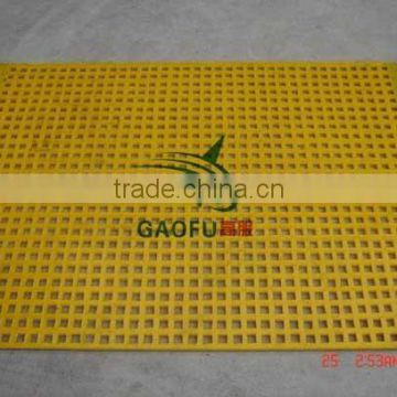 Different hole shapes polyurethane sieve plate