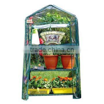 3 tier mini flower greenhouse