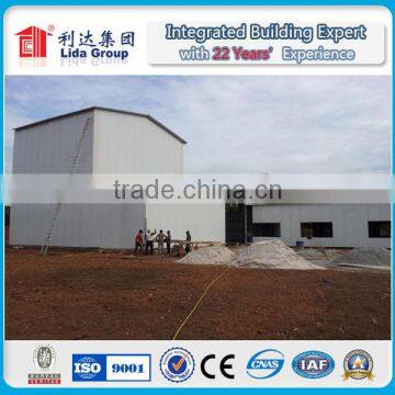 Steel Frame Flat Roof Structure Building photo-3