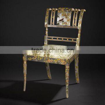 Glorious Wooden Bedroom Furniture, Exquisite Hand Painting Princess Bed With Night Stand, Classical Wood Carved Bedroom Set photo-5