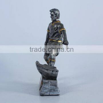 Decorate Trophy Resin Football Player Figurine photo-4