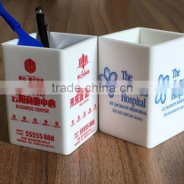 Logo Printing Silicone Rubber Pen Holder,pen Case