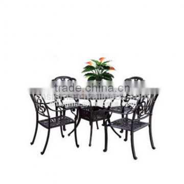 Sigma outdoor furniture cast aluminum garden dining set tables and chairs