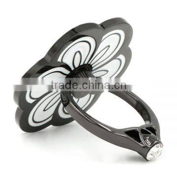 Universal 360 Degree Flower Shape Metal Smartphone Finger Stand Holder photo-4