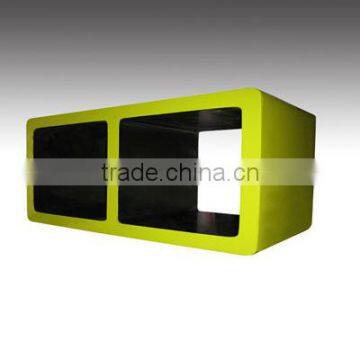 High quality best selling metallic green rectangle table from Vietnam