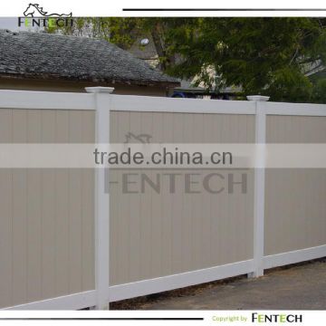 2014 Hot sale UV safety privacy Apartment Vinyl Fence