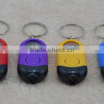 ABS Light Keychain with compass