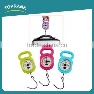 Cheap Promotional Gift Travel Hanging Hook Scale Capacity 35Kg Portable Mini Electronic Balance Pocket Digital Luggage Scale