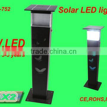 led solar sensor garden flood light