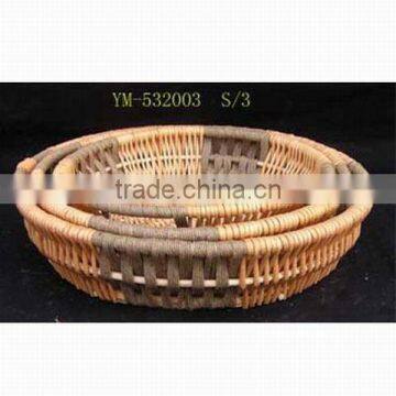 2016 high quality willow storage basketry product