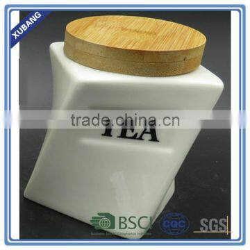 Porcelain Ceramic Storage Jar With Lid photo-3