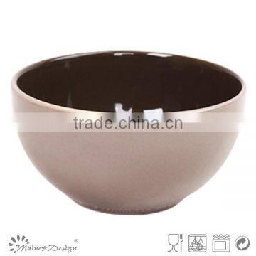 13.5cm Colorful Glazed Stoneware Bowl for Your Family Top Sale With Dots Euro Friendly photo-3