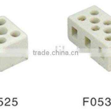 3 Pin Electrical Wire Ceramic Connectors Terminal Block photo-4