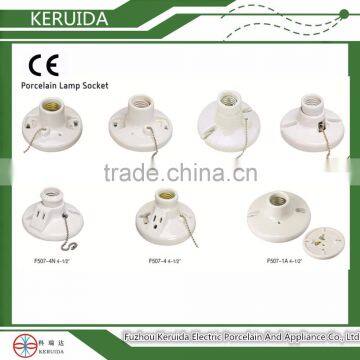 Ceramic/porcelain Lamp Holder /lamp Base /lamp Socket/bulb Holder photo-6