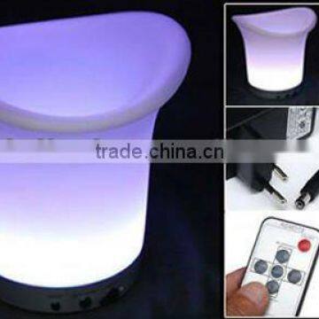 led light bucket/nightclube furniture/multi color led ice bucket/color chaning outdoor planter YM-LIB242027