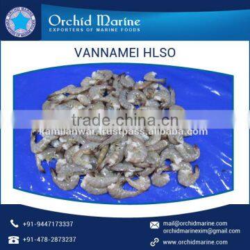 Safe Vannamei HLSO Shrimp in Variety Sizes as per Customer's Choice