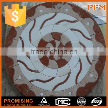 2014 best quality and beautiful cheap hand marble pattern stone mosaic marble mosaic