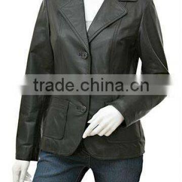 Ladies leather jacket