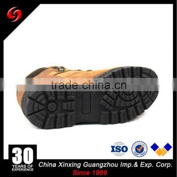 Khaki Suede Cow Leather Army Tactical Boots, Military Desert Shoes photo-4