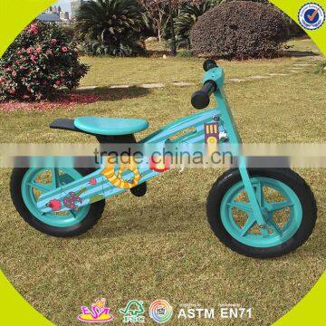 2017 Wholesale Original Work Children Wooden Balance Bikes for Boys W16C178 photo-2