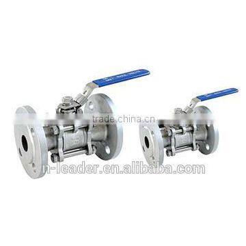 Stainless Steel 2PC Ball Valve,Flange End, Direct Mounting Pad photo-2