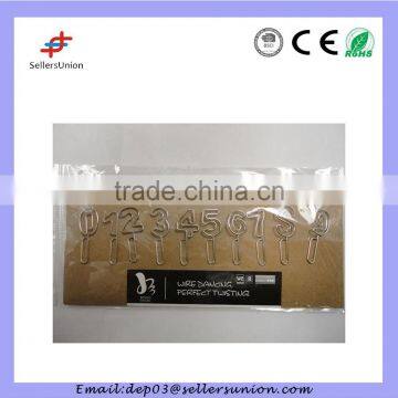 Promotional Gifts Stationery Supplies Funny Number Paper Clips photo-2