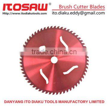 ITO-G-10 TCT Grass Brush Cutter Trimmer Weeds Blade SK-5 Body and YG8 Tips, Size 230MM*36T and 255mm*40T photo-3