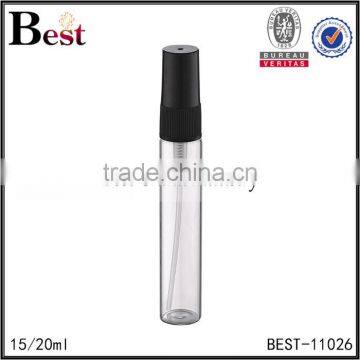 2017 Hot New Products Cosmetic Packaging 15ml 20ml Clear Blue Bottle Perfume Pump Sprayer Perfume Bottle Black Cosmetic Toner photo-4