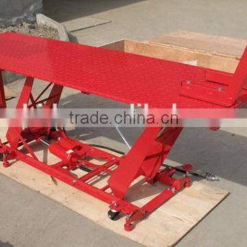 Air/Hydraulic 1000lbs Motorcycle Lift Table For Repairing photo-6