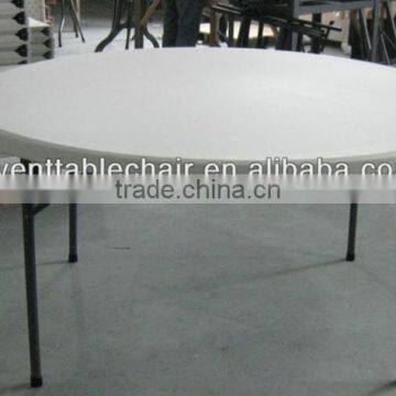 hot product round plastic tables for outdoor