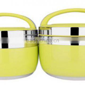 non electric large thermal thermal round food carrier