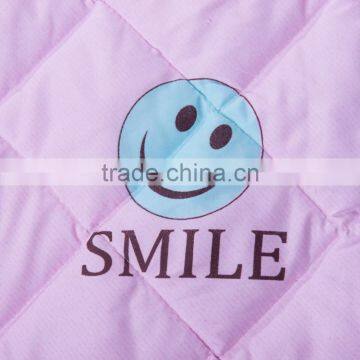 2016 Lovely Cartoon Style Summer Comforter Quilts Blanket/pink Smile Design/twin Full Queen King Size Quilts photo-6