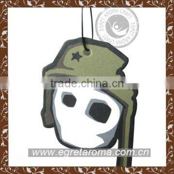 Custom Design Shape Hanging Cotton Paper Card for Promotional Gift Car Air Fresh photo-4