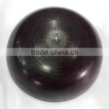 Best Selling Dark Colored Tibetan Meditation Singing Bowl photo-3