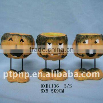 Helloween ceramic candle holder DXH1136