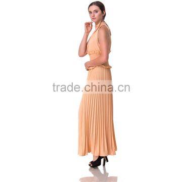 2017Guangzhou Domin Fashion Manufacturer Latest Maxi Evning Dress photo-2
