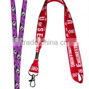 Mobile Holder neck dye sublimation printing lanyard